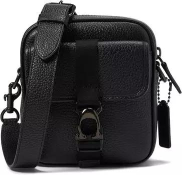 Кроссбоди Beck из галечной кожи COACH, черный