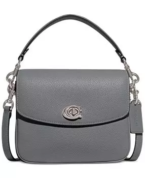 Кроссбоди Cassie 19 из полированной шагреневой кожи COACH