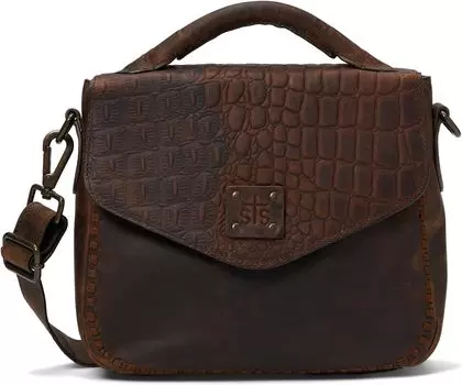 Кроссбоди Catalina Croc Dakota STS Ranchwear, коричневый