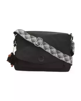 Кроссбоди из нейлонового залива Kipling, черный