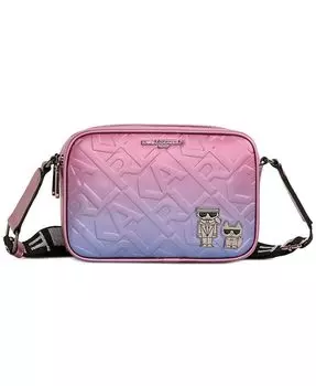 Кроссбоди Karl and Choupette Maybelle KARL LAGERFELD PARIS, цвет Cactus Flower