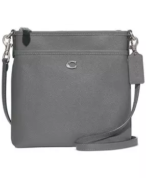 Кроссбоди Kitt из перекрестной кожи COACH