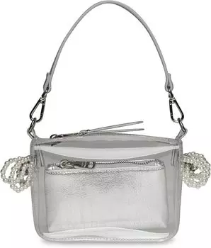 Кроссбоди Noble-RED Steve Madden, цвет Clear/Silver