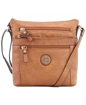 Кроссбоди Pebble Tooling Giani Bernini, коричневый