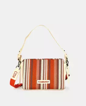 Кроссбоди с логотипом Caminatta, цвет Camel
