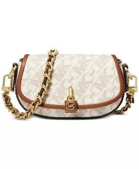 Кроссбоди с логотипом Mila Micro Michael Kors, серый