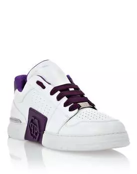 КРОССОВКИ ROYAL $TREET Philipp Plein, фиолетовый