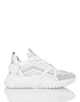 КРОССОВКИ SUPERSONIC Philipp Plein, белый