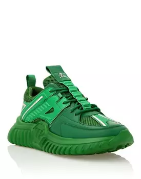 КРОССОВКИ SUPERSONIC Philipp Plein, зеленый