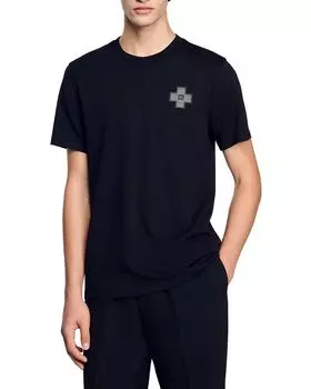 Кроссовер Футболка Sandro, черный