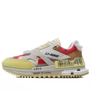 Кроссовки 001 classic low парижская неделя моды 2021 Li-Ning, белый