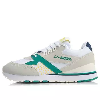 Кроссовки 001 спортивная обувь для отдыха и досуга Li-Ning, зеленый
