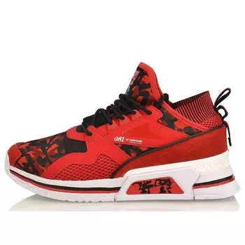 Кроссовки 001 t1000 без границ средние Li-Ning, красный