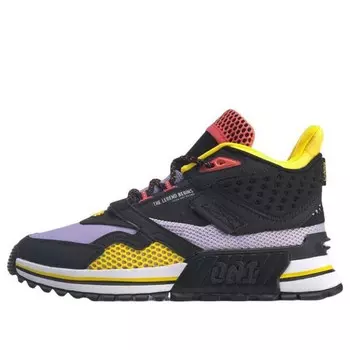 Кроссовки 001 t1000 зимние средние Li-Ning, фиолетовый
