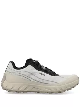 Кроссовки 002 со вставками norda, бежевый