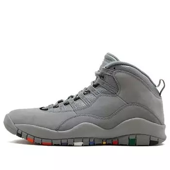 Кроссовки 10 ретро Air Jordan, серый