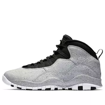Кроссовки 10 retro 'cement' Air Jordan, мультиколор