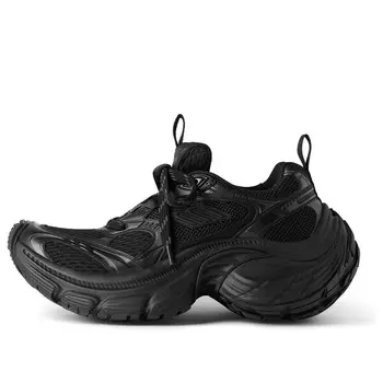 Кроссовки 10xl 'black' Balenciaga, черный