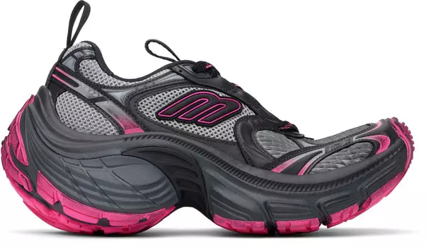 Кроссовки 10XL черного и розового цвета Balenciaga