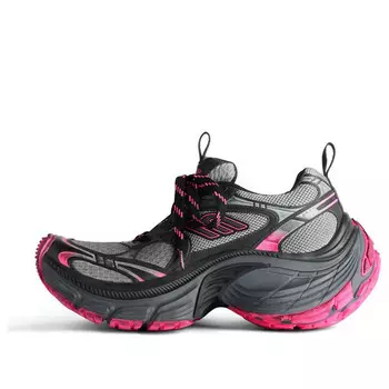 Кроссовки 10xl 'grey pink black' Balenciaga, серый