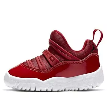 Кроссовки 11 ретро little flex Air Jordan, красный