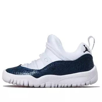 Кроссовки 11 ретро little flex Air Jordan, белый