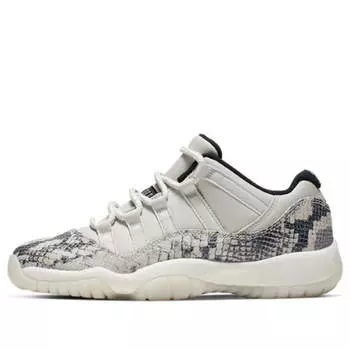 Кроссовки 11 ретро низкие Air Jordan, белый