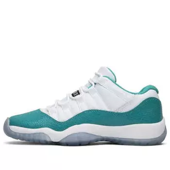 Кроссовки 11 ретро низкие Air Jordan, белый