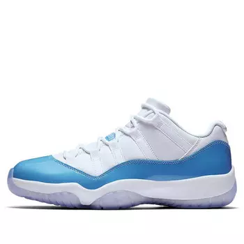 Кроссовки 11 ретро низкие Air Jordan, белый