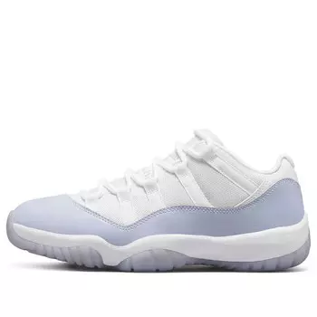 Кроссовки 11 ретро низкие Air Jordan, белый