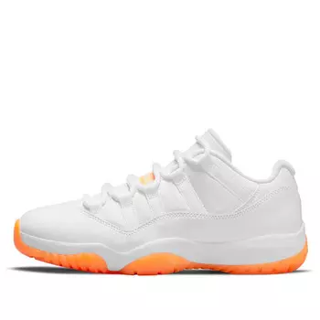 Кроссовки 11 ретро низкие Air Jordan, белый