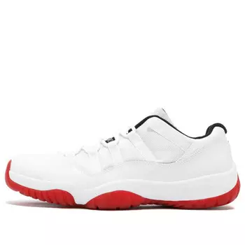 Кроссовки 11 ретро низкие Air Jordan, белый