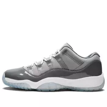 Кроссовки 11 ретро низкие Air Jordan, серый