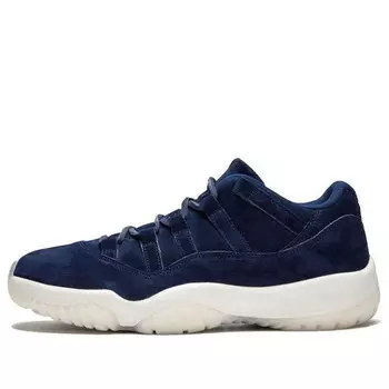 Кроссовки 11 ретро низкие Air Jordan, синий