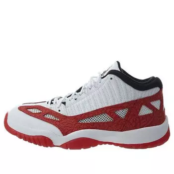 Кроссовки 11 ретро низкие ie Air Jordan, белый