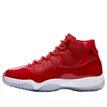 Кроссовки 11 retro 'win like '96' Air Jordan, красный