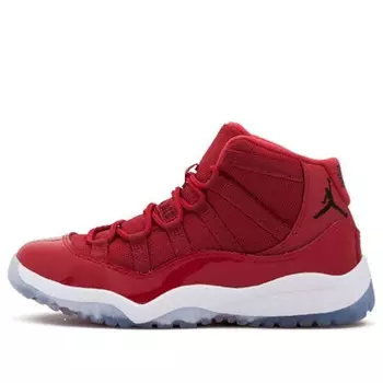 Кроссовки 11 retro 'win like '96' Air Jordan, красный