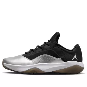 Кроссовки 11 см фут низкие Air Jordan, серебряный