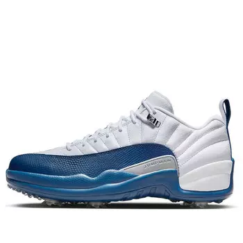 Кроссовки 12 low golf 'french blue' Air Jordan, белый