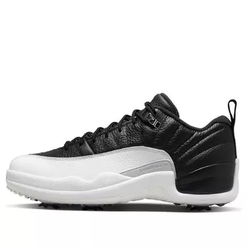 Кроссовки 12 low golf 'playoffs' Air Jordan, черный