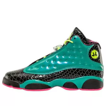 Кроссовки 13 ретро Air Jordan, зеленый