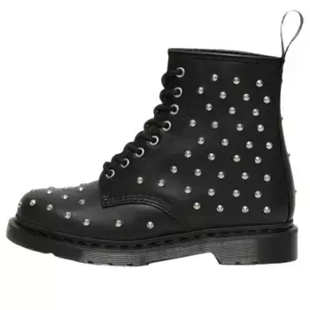 Кроссовки 1460 stud wanama leather lace up boots 'black' Dr. Martens, черный