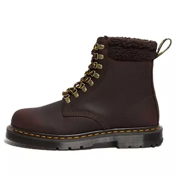 Кроссовки 1460 wintergrip fleece leather boots 'cocoa dark brown' Dr. Martens, мультиколор