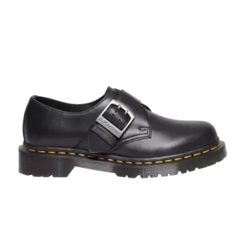 Кроссовки 1461 Buckle Pull Up Leather Oxford 'Black', черный
