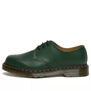 Кроссовки 1461 smooth leather oxford 'dark green' Dr. Martens, зеленый