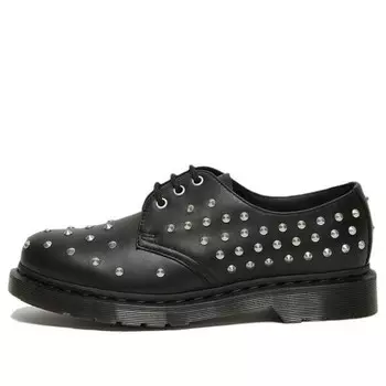 Кроссовки 1461 wanama 'black silver' Dr. Martens, черный