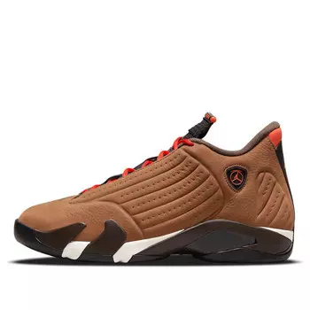 Кроссовки 14 ретро Air Jordan, коричневый