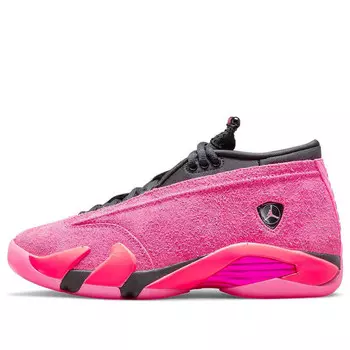 Кроссовки 14 ретро низкие Air Jordan, розовый