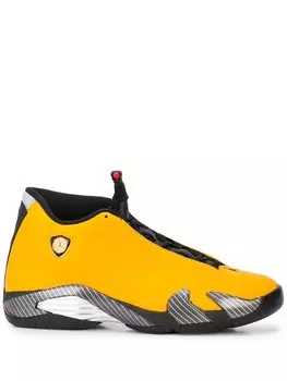 Кроссовки 14 Retro Reverse Ferarri Jordan, золотистый