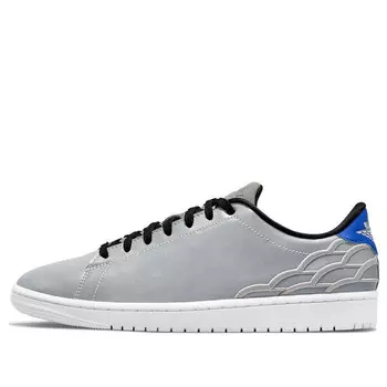 Кроссовки 1 центральный корт Air Jordan, серебряный
